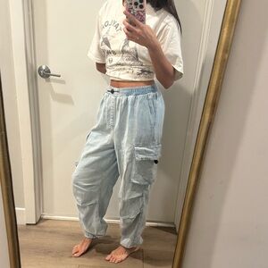 Reserved Cargo Denim Pants